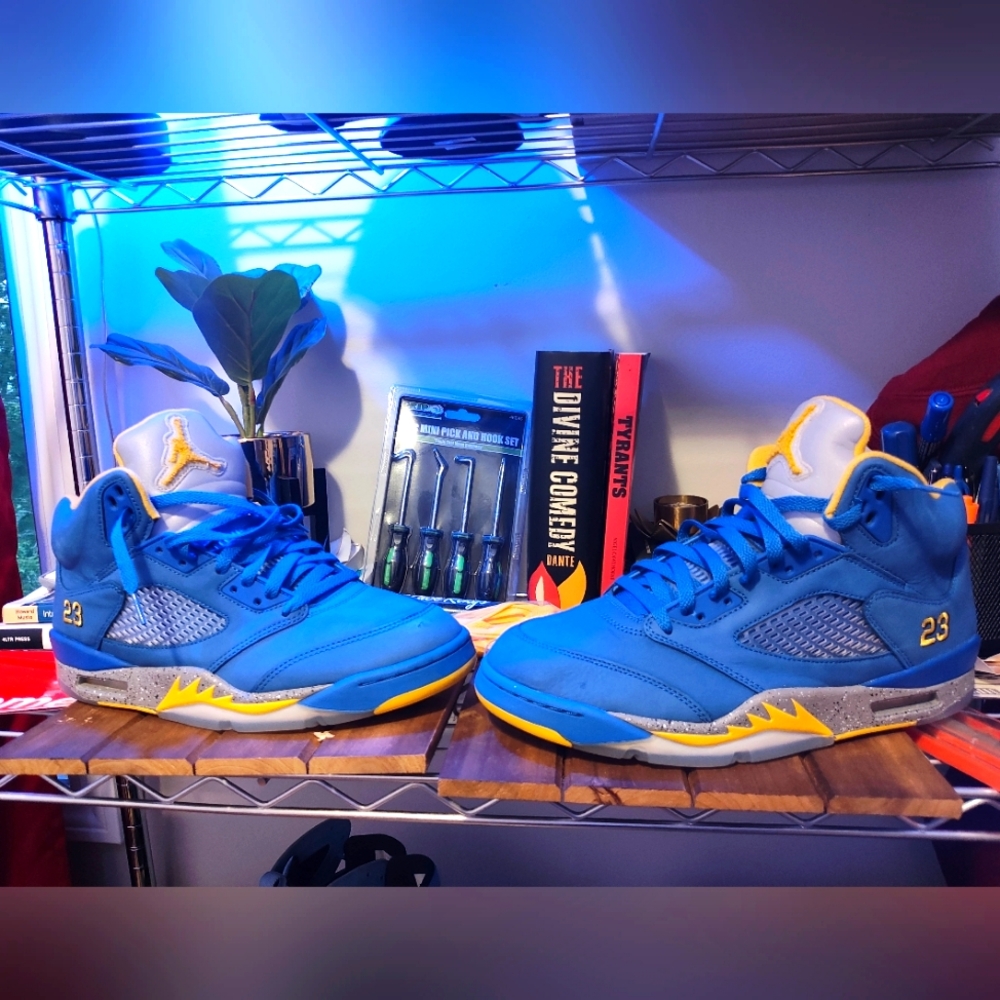 Jordan Retro 5 Laney Varsity M 10.5